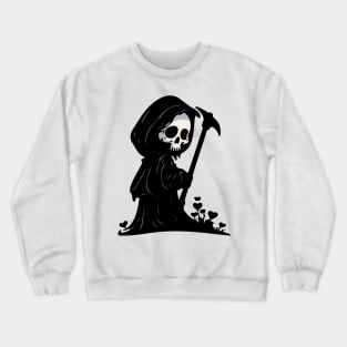 Grim Reaper Design, Gothic, Dark Art Crewneck Sweatshirt